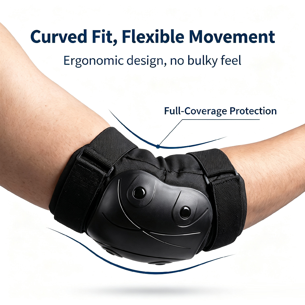 6 قطع من واقيات الركبة والكوع  - مراجعة Mountain Biking Elbow Pads وسعره