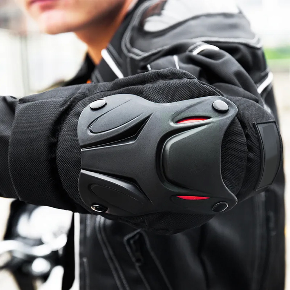 1 زوج دعامة الركبة وسادات حماي - مراجعة Mountain Biking Elbow Pads وسعره